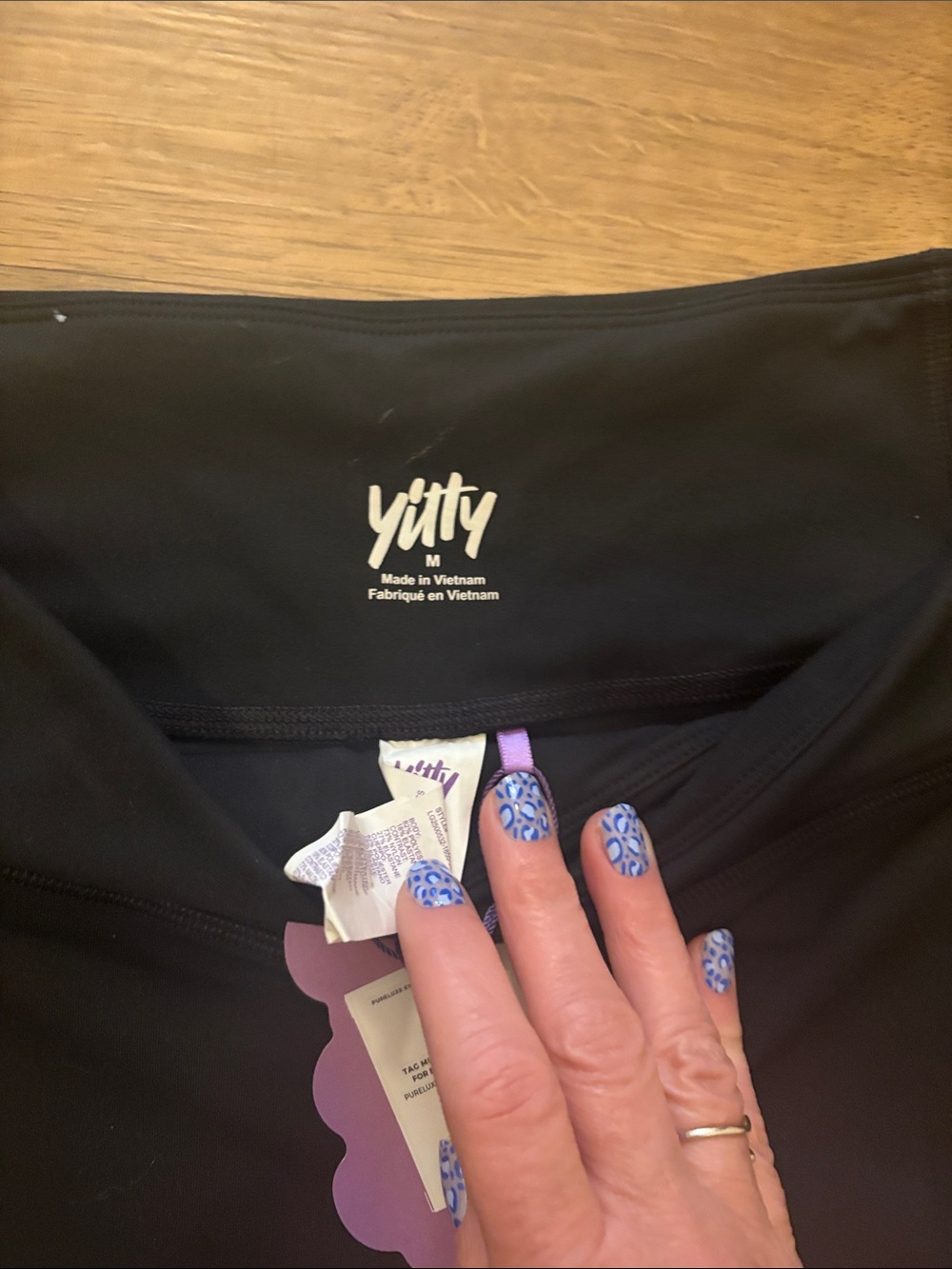 Women’s YITTY High-Waist Leggings - Black and Brown (Pair) - Picture 3 of 10